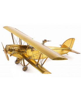 Large brass model of the...