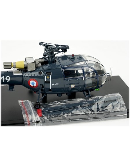 L'hélicoptère Alouette III Air secours international en miniature