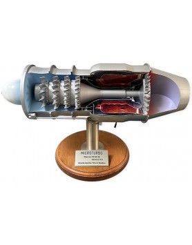 Cutaway engine model