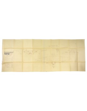 POTEZ 141 three-view plan...