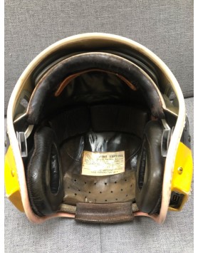 Casque de pilote de chasse Gueneau 316 de l'escadron 2/2 Cote d'Or