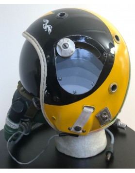 Casque de pilote de chasse Gueneau 316 de l'escadron 2/2 Cote d'Or