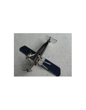 Avion grand format . Tole .MECCANO CONSTRUCTEURS D'AVION . GRAND MONOPLAN