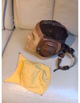 Casque pilote de chasse Luftwaffe Seconde Guerre mondiale 