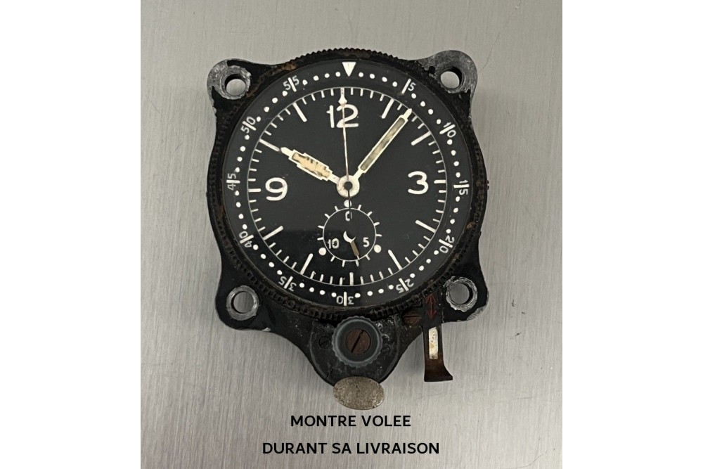 Vol chrono de bord Junghans durant sa livraison