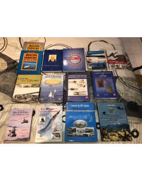 Livres aéronautique - hélicoptère, aviation, civile, militaires - exemplaires rares