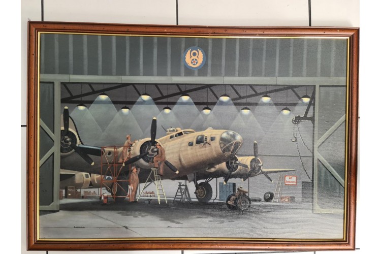Peinture B17 Royal air Force