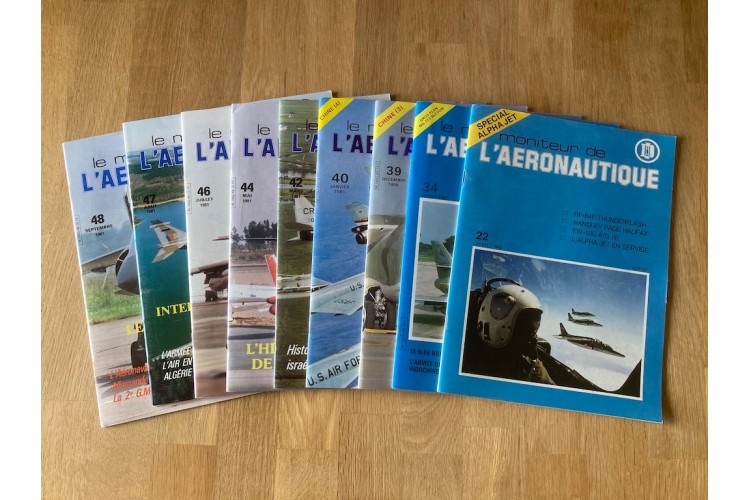 Nombreux magazines Aviation