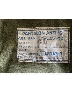 Pantalon Aerazur anti G 817 M2