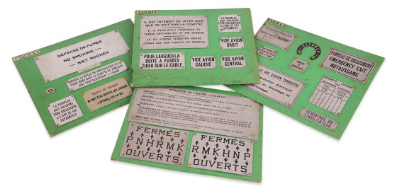 A l'attention : du pilote, des mécaniciens et des passagers